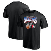 Philadelphia 76ers Balanced Floor T-Shirt - Black sale