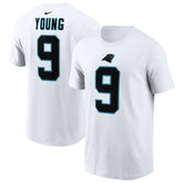 Bryce Young Carolina Panthers Player Name & Number T-Shirt - White online