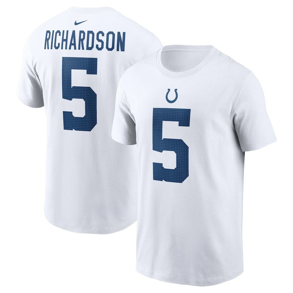 Anthony Richardson Indianapolis Colts Player Name & Number T-Shirt - White on sale