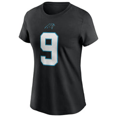 Bryce Young Carolina Panthers Women's Player Name & Number T-Shirt - Black sale