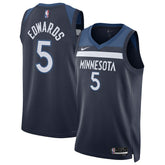 Anthony Edwards Minnesota Timberwolves Unisex Swingman Jersey - Icon Edition - Navy outlet