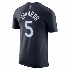 Anthony Edwards Minnesota Timberwolves Icon 2022/23 Name & Number T-Shirt - Navy outlet