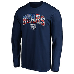 Chicago Bears Banner Wave Long Sleeve T-Shirt - Navy cheap