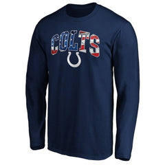 Indianapolis Colts Banner Wave Long Sleeve T-Shirt - Navy cheap