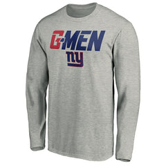 New York Giants Hometown Collection G-Men Long Sleeve T-Shirt - Gray cheap