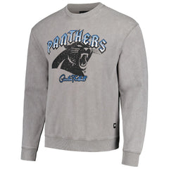 Carolina Panthers The Wild Collective Unisex Distressed Pullover Sweatshirt - Gray sale
