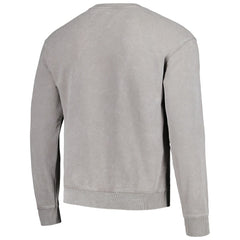 Miami Dolphins The Wild Collective Unisex Distressed Pullover Sweatshirt - Gray cheap