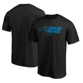 Carolina Panthers Team Lockup T-Shirt - Black cheap