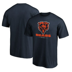 Chicago Bears Team Lockup T-Shirt - Navy for sale