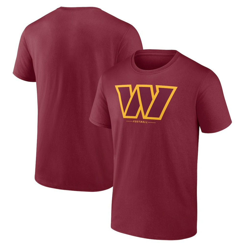 Washington Commanders Team Lockup T-Shirt - Burgundy discount
