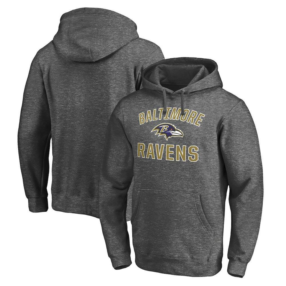 Baltimore Ravens Victory Arch Pullover Hoodie - Charcoal for sale