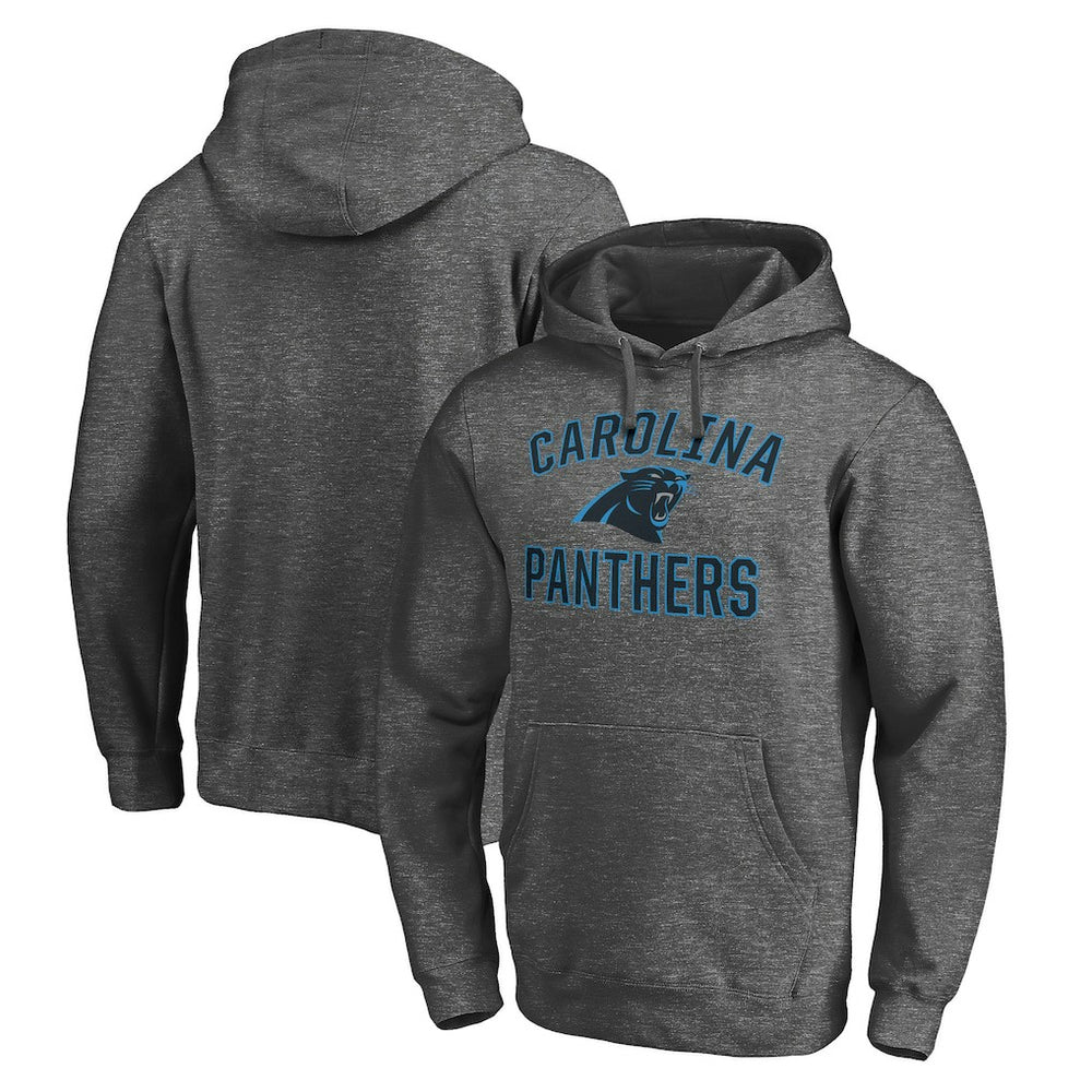 Carolina Panthers Victory Arch Pullover Hoodie - Charcoal sale