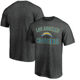Los Angeles Chargers Victory Arch T-Shirt - Heather Charcoal for sale
