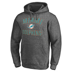 Miami Dolphins Victory Arch Pullover Hoodie - Charcoal outlet