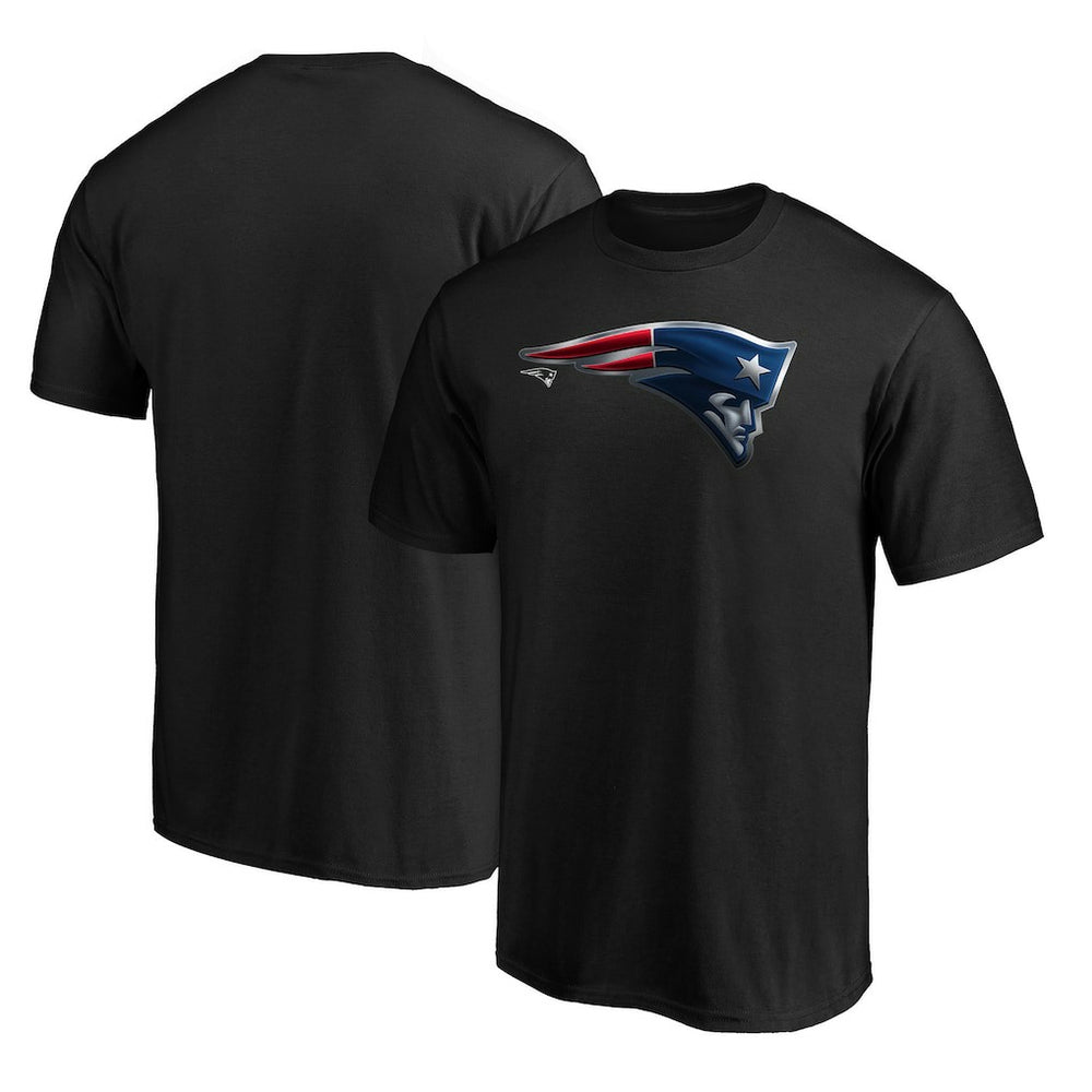 New England Patriots Midnight Mascot Team Logo T-Shirt - Black online
