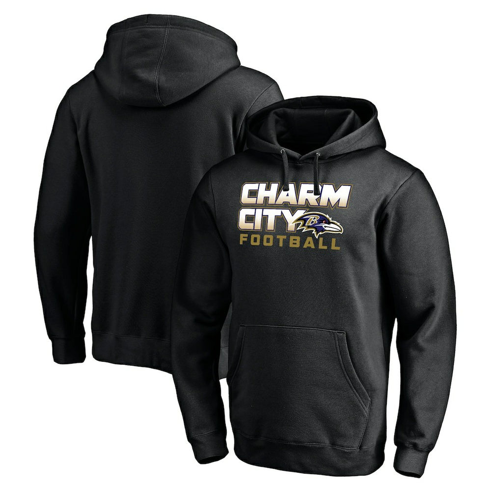 Baltimore Ravens Hometown Collection Sweep Pullover Hoodie - Black online