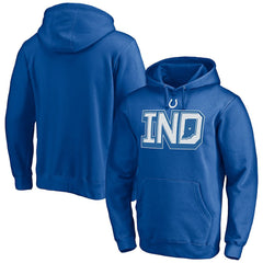 Indianapolis Colts Hometown Collection Sweep Pullover Hoodie - Royal discount