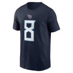 Will Levis Tennessee Titans Player Name & Number T-Shirt - Navy discount