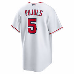 Albert Pujols Los Angeles Angels Home Retired Player Replica Jersey White