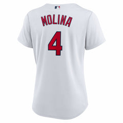 Yadier Molina St. Louis Cardinals Women's Home Replica Jersey White