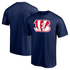 Cincinnati Bengals Red White and Team T-Shirt - Navy online