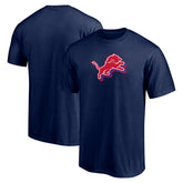Detroit Lions Red White and Team T-Shirt - Navy for sale