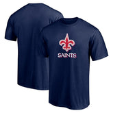 New Orleans Saints Red White and Team T-Shirt - Navy discount
