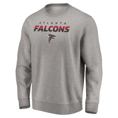 Atlanta Falcons Elevate Play Pullover Sweatshirt - Gray cheap