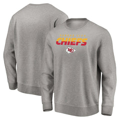 Kansas City Chiefs Elevate Play Pullover Sweatshirt - Gray on sale