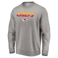 Kansas City Chiefs Elevate Play Pullover Sweatshirt - Gray on sale