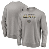 New Orleans Saints Elevate Play Pullover Sweatshirt - Gray cheap