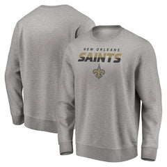 New Orleans Saints Elevate Play Pullover Sweatshirt - Gray cheap