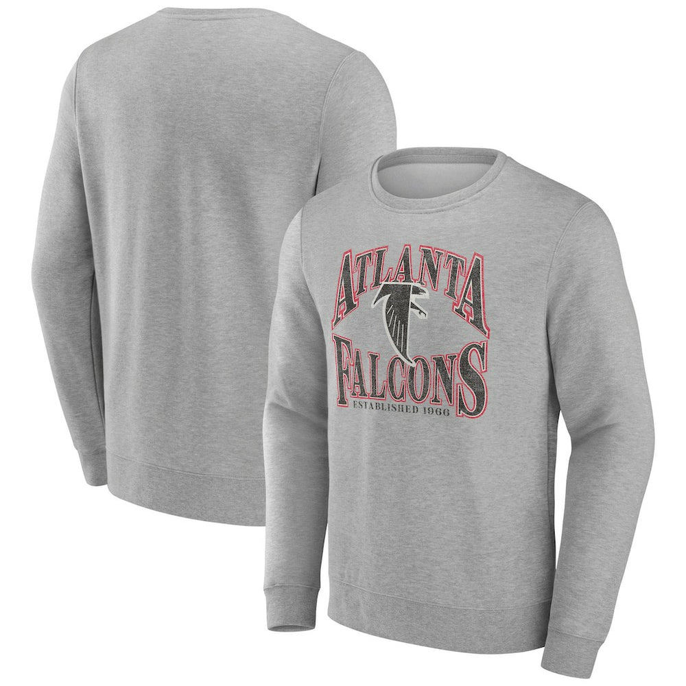 Atlanta Falcons Playability Pullover Sweatshirt - Gray outlet