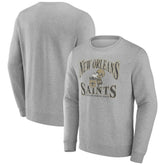 New Orleans Saints Playability Pullover Sweatshirt - Gray on sale