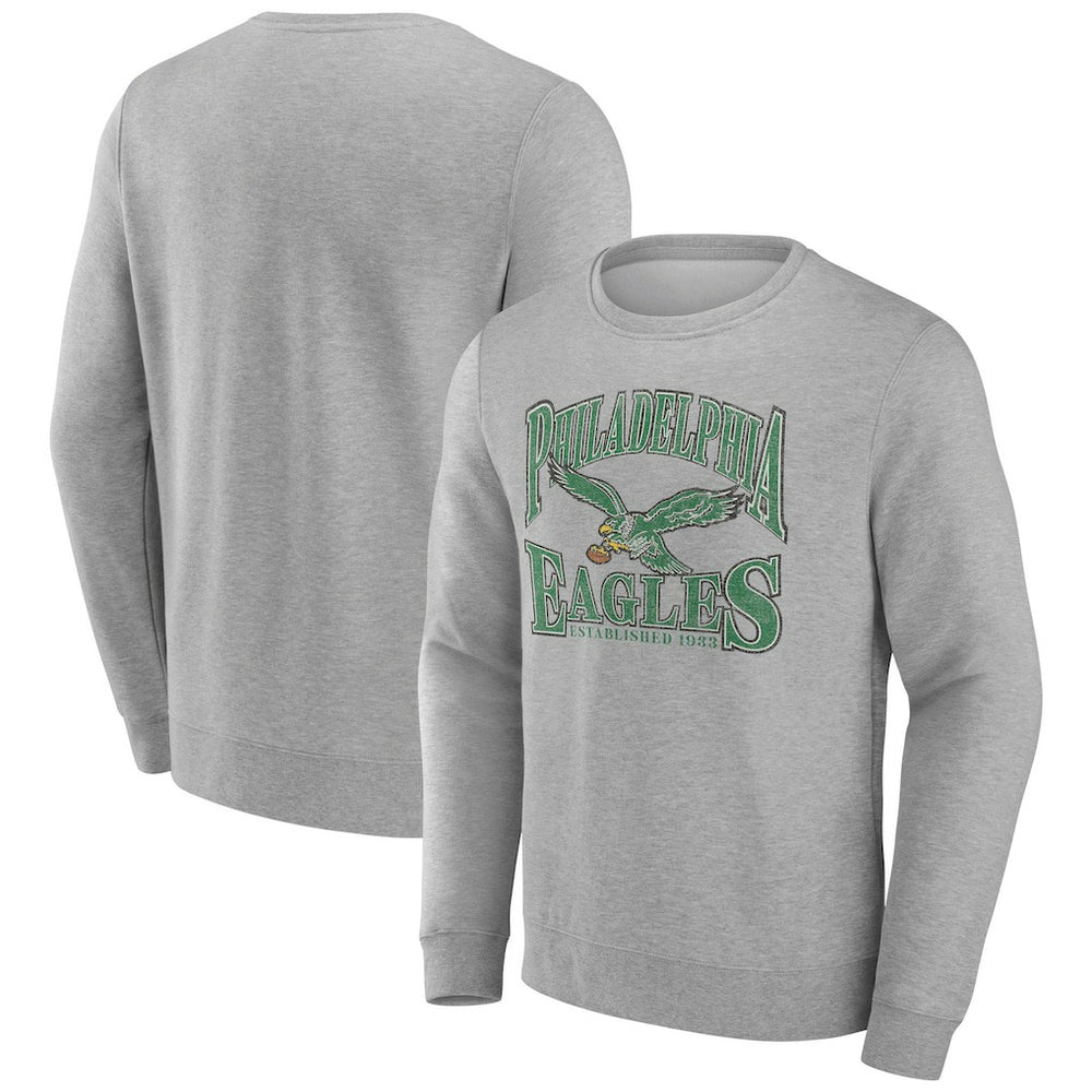 Philadelphia Eagles Playability Pullover Sweatshirt - Gray online
