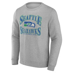 Seattle Seahawks Playability Pullover Sweatshirt - Gray cheap