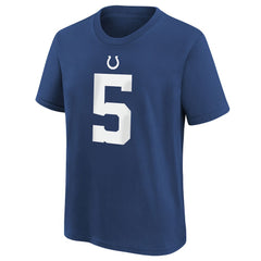 Anthony Richardson Sr. Indianapolis Colts Youth Player Name & Number T-Shirt - Royal outlet