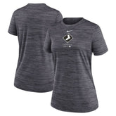 Chicago White Sox Women's City Connect Practice Velocity T-Shirt Charcoal