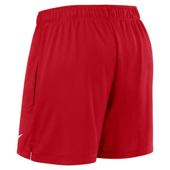 Los Angeles Angels Women's Authentic Collection Knit Shorts Red
