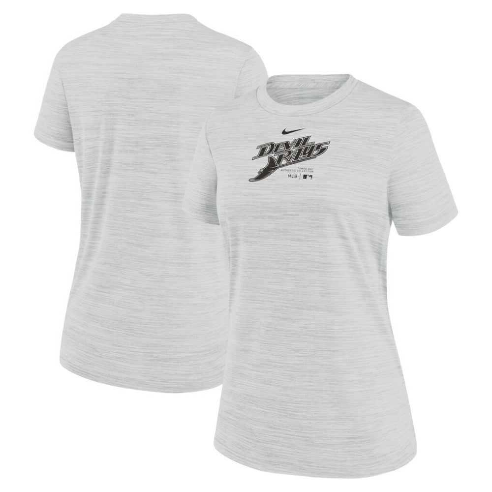Tampa Bay Rays Women's Authentic Collection Velocity Performance T-Shirt White