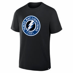 Tampa Bay Lightning Fanatics Elevated Essential T-Shirt - Black T-shirts