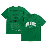 Boston Celtics Bleacher Report x Unisex World Tour T-Shirt - Kelly Green outlet