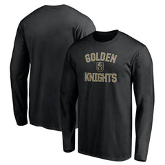 Vegas Golden Knights Victory Arch Long Sleeve T-Shirt - Black T-shirts
