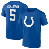 Anthony Richardson Indianapolis Colts Icon Name & Number T-Shirt - Royal online