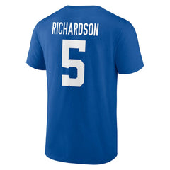 Anthony Richardson Indianapolis Colts Icon Name & Number T-Shirt - Royal online