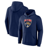 Florida Panthers Primary Logo Pullover Hoodie - Navy Hoodies