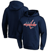 Washington Capitals Primary Logo Pullover Hoodie - Navy Hoodies