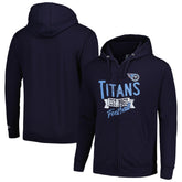 Tennessee Titans Starter Domestic Post Season Full-Zip Hoodie - Navy outlet