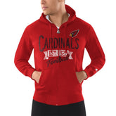 Arizona Cardinals Starter Domestic Post Season Full-Zip Hoodie - Cardinal for sale