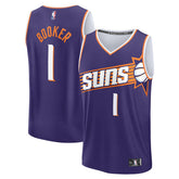 Devin Booker Phoenix Suns Fast Break Replica Jersey - Icon Edition - Purple on sale